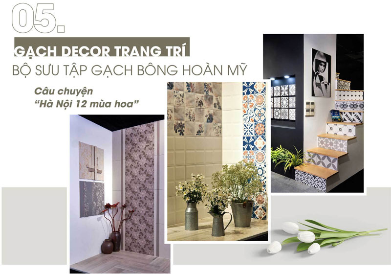 Gạch decor trang tri