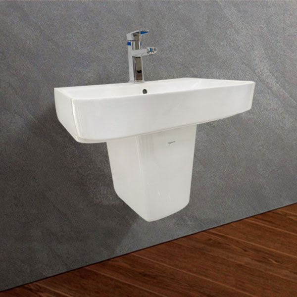 Chậu rửa + chân Viglacera V58