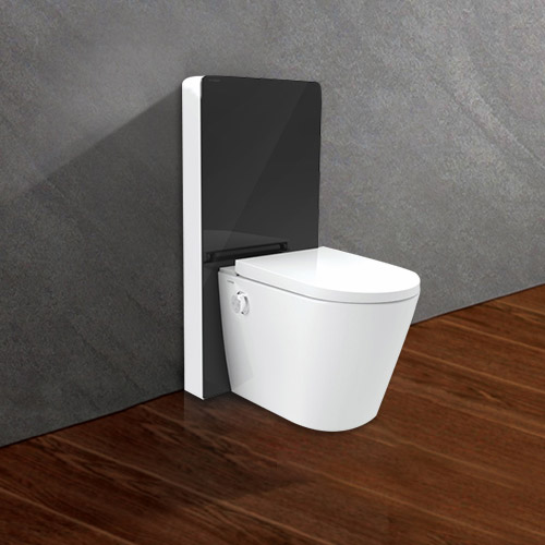 Bồn cầu thông minh Viglacera Platinum P.16.321 (Kính đen)