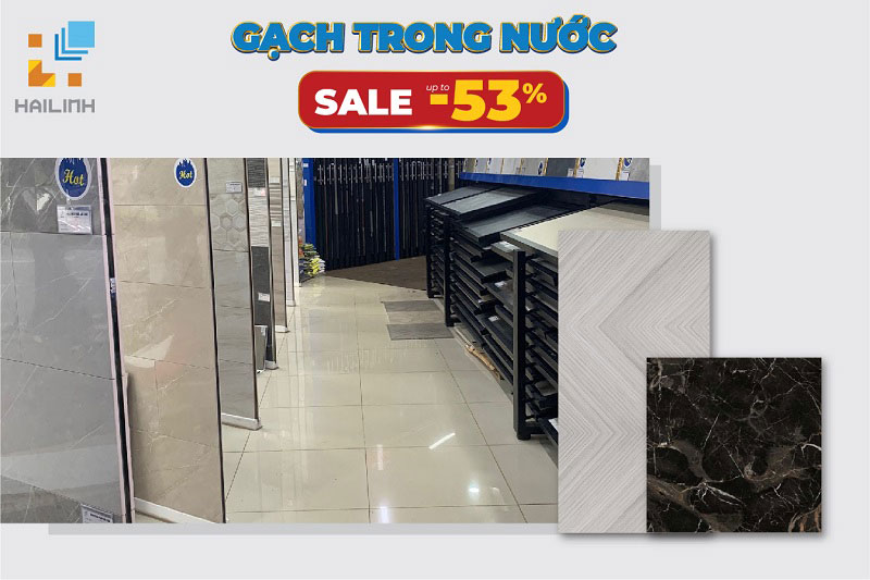 GẠCH TRONG NƯỚC CHIẾT KHẤU LÊN ĐẾN 53%