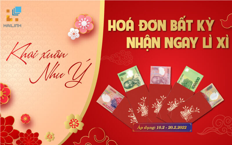 Khai xuân thả ga - mua hàng nhận lì xì lên tới 10 triệu đồng