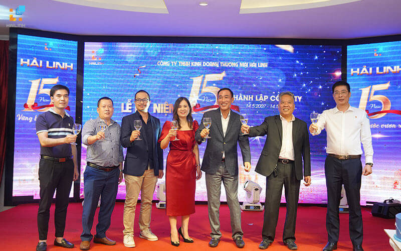 Lễ kỷ niệm 15 năm thành lập công ty TNHH kinh doanh thương mại Hải Linh