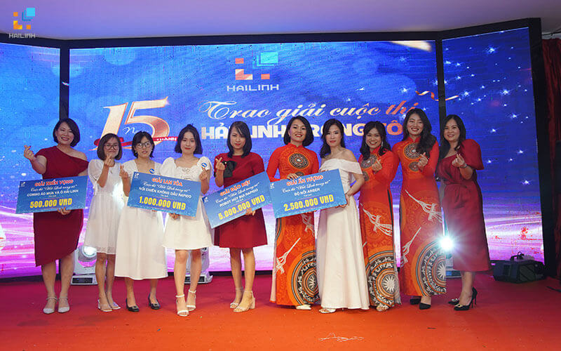 Lễ kỷ niệm 15 năm thành lập công ty TNHH kinh doanh thương mại Hải Linh