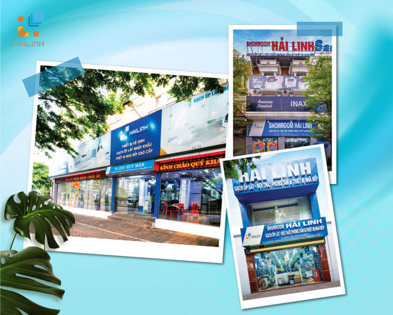 Hệ thống showroom Hải Linh cung cấp gạch Viglacera chính hãng