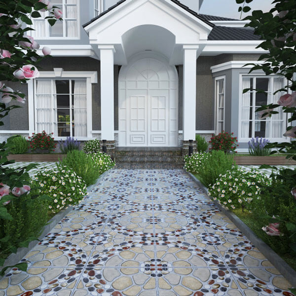 gạch Viglacera SV5505 họa tiết sỏi đá