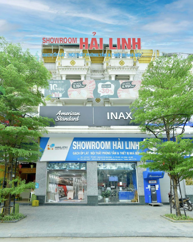 Showroom Hà Đông Hải Linh nằm tại vị trí đắc địa trên tuyến đường Tố Hữu.