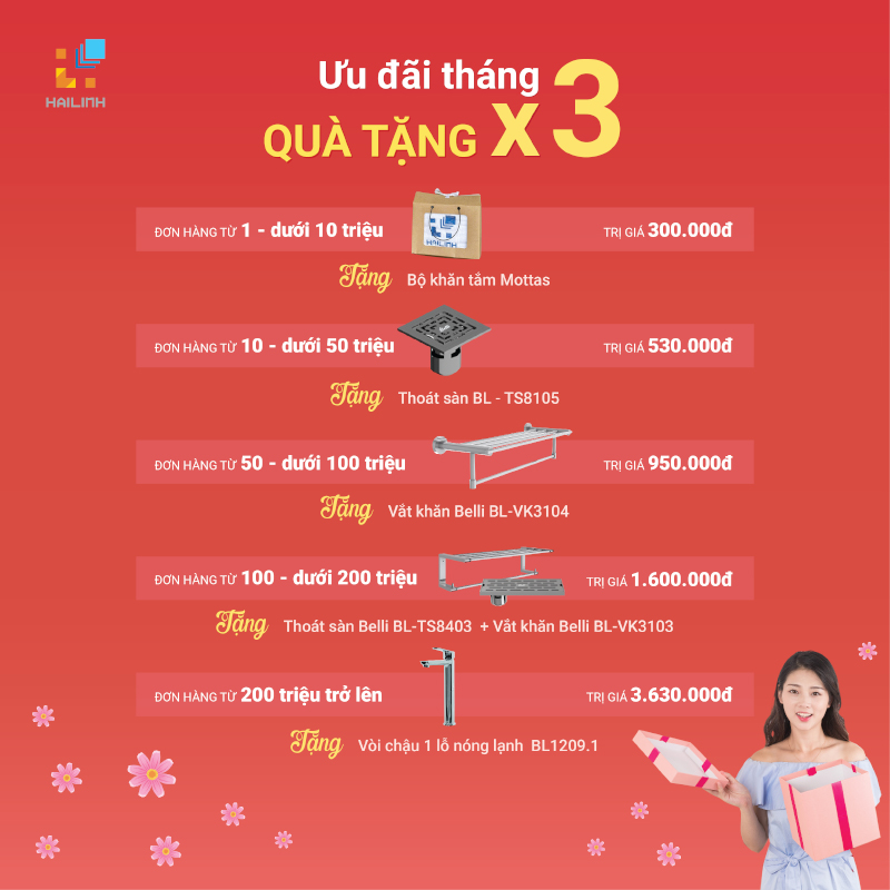 Mua càng nhiều, nhận quà càng lớn